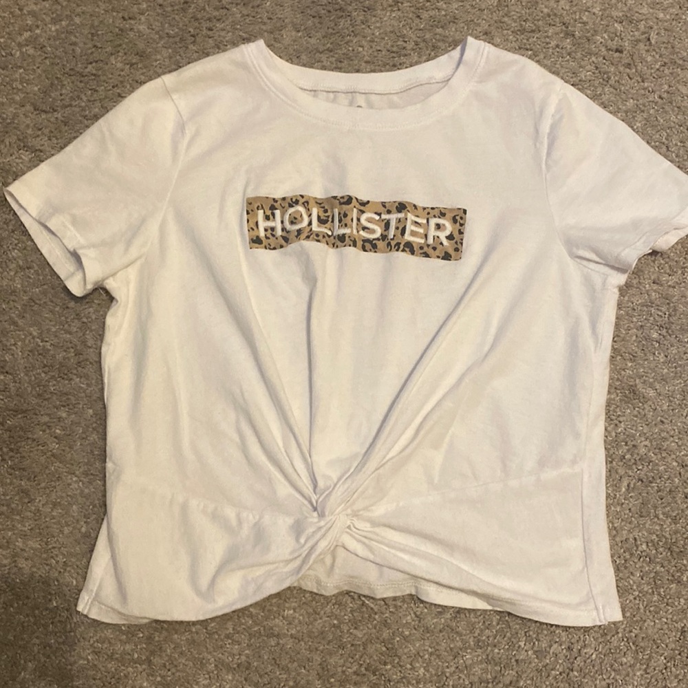 Hollister cropped baby T